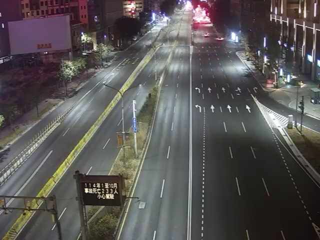 臺灣大道/環中路(右側車流往文心路)