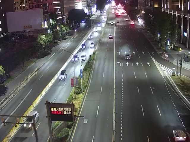 台灣大道/環中路(右側車流往文心路)