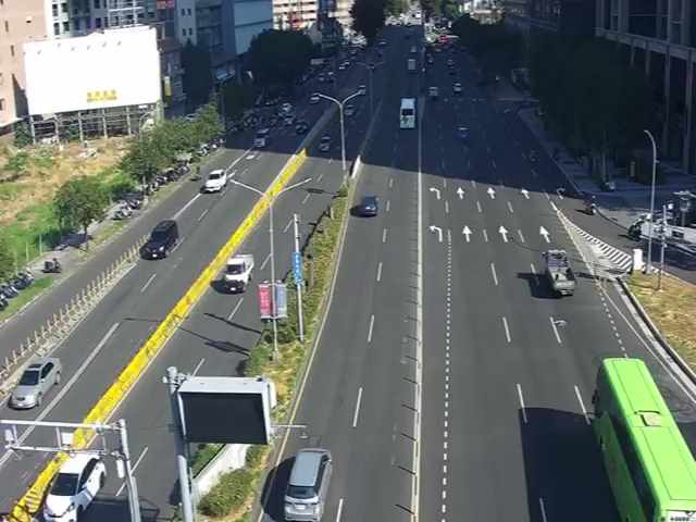 台灣大道/環中路(右側車流往文心路)