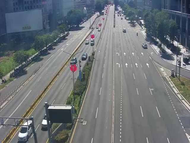 台灣大道/環中路(右側車流往文心路)