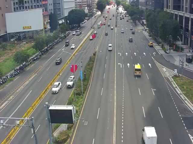 台灣大道/環中路(右側車流往文心路)