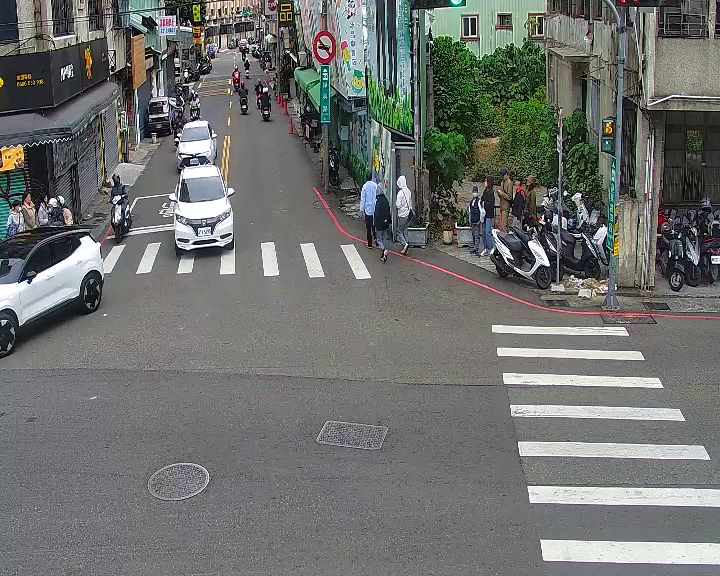 台中市東區振興路/復興路(右側車流往忠孝路)