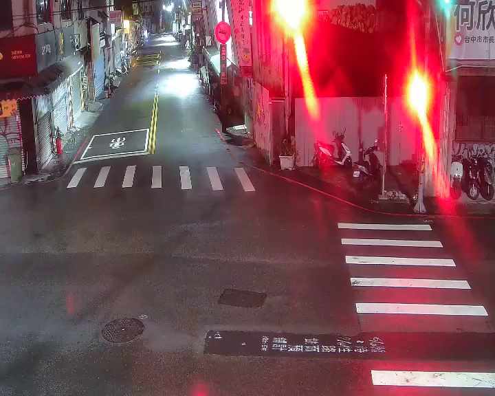 台中市東區振興路/復興路(右側車流往忠孝路)