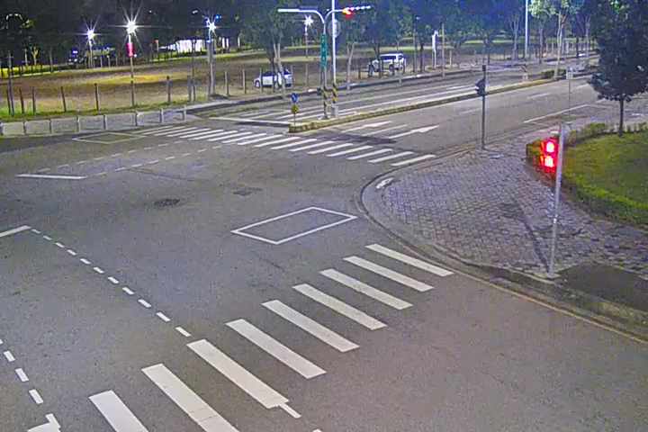 台中市道路 [07219(i)]經貿路/經貿七路(監控經貿8地停車場),Jingmao Rd./Jingmao 7th Rd. 距離445公尺