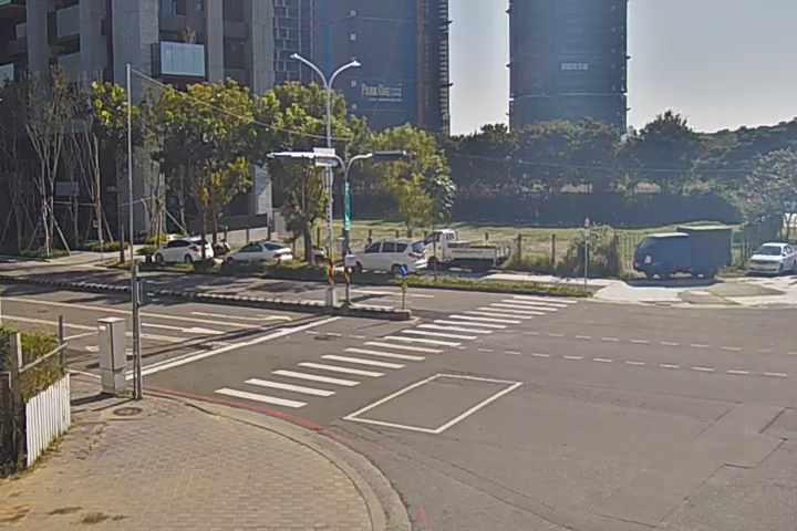 經貿路/經貿七路(監控經貿8地停車場)