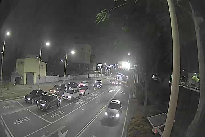 台中市道路 [27233]環中路/中山路(往旱溪-路口前)(內側)Huanzhong Rd./Zhongshan Rd. 距離2.2公里