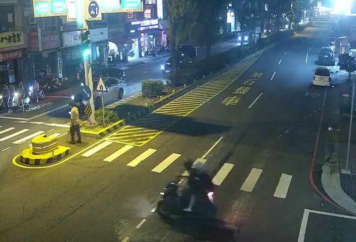 中清路/雷中街(右側車流往文心路)