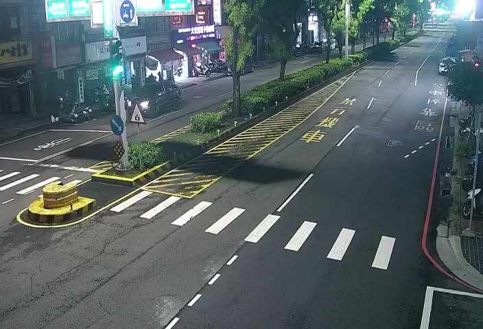 台中市北屯區中清路/雷中街(右側車流往文心路)