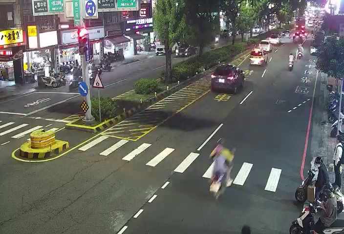 中清路/雷中街 (右側車流往文心路)Zhongqing Rd /Leizhong St (Right side Traffic flow to Wenxin Rd )