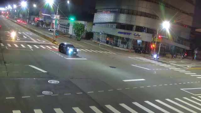 中科路/河南路(右側車流往文心路)