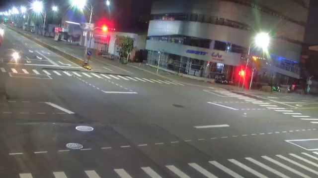 中科路/河南路(右側車流往文心路)