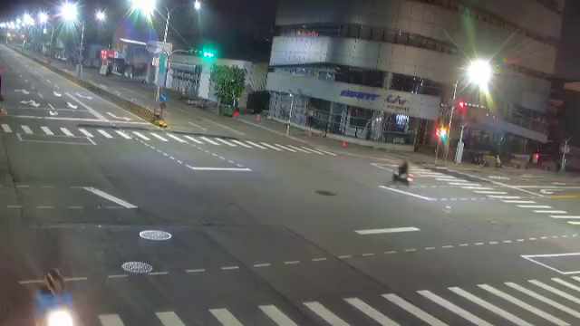 中科路/河南路(右側車流往文心路)