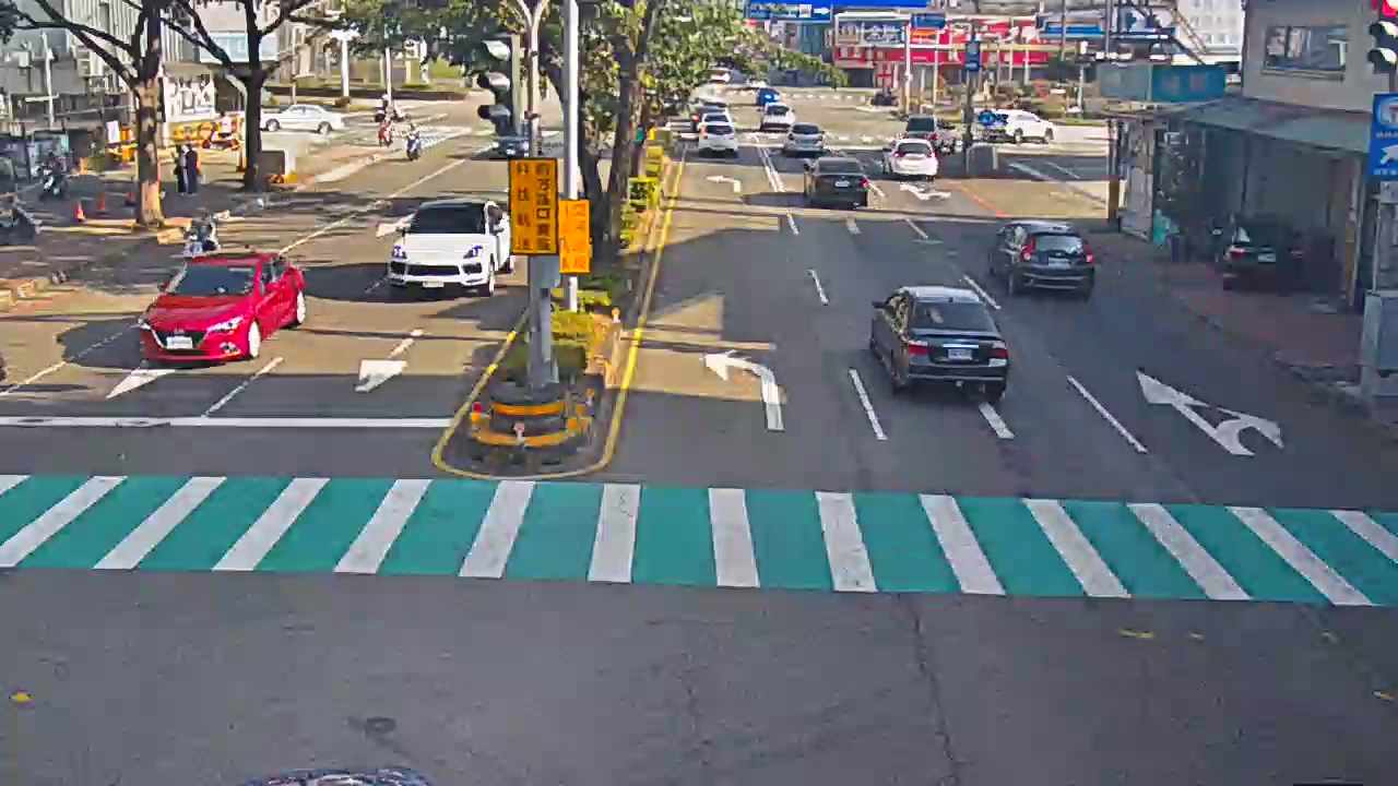 中清路/清武巷(右側車流往文心路)