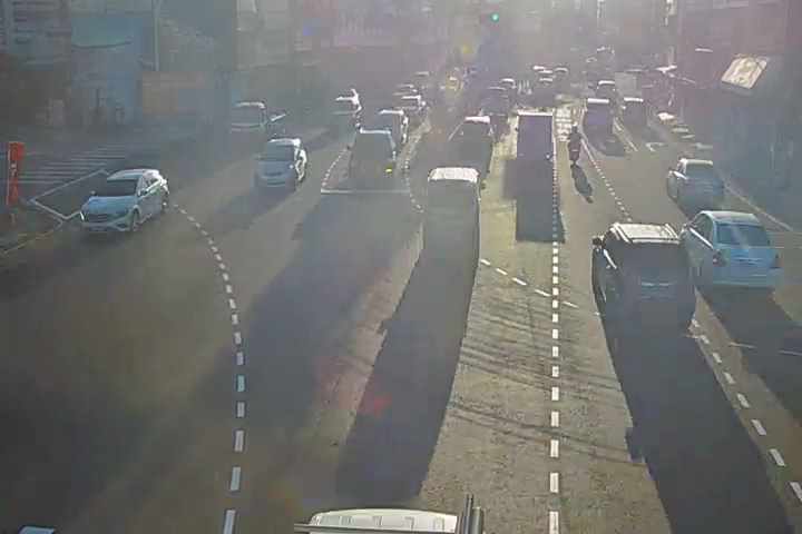 中山路/大洲路(右側車流往豐原交流道)