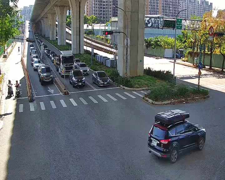 台中市北屯區環中東路/建軍二街(太原下匝道車流往東山路)