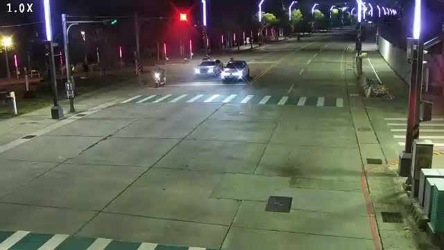 中科路/中央公園遊客中心(右側車流往環中路)