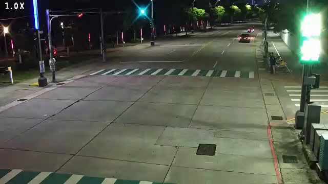 中科路/中央公園遊客中心(右側車流往環中路)Zhongke Rd./Taichung Central Park (Right side Traffic flow to Huanzhong Rd. )