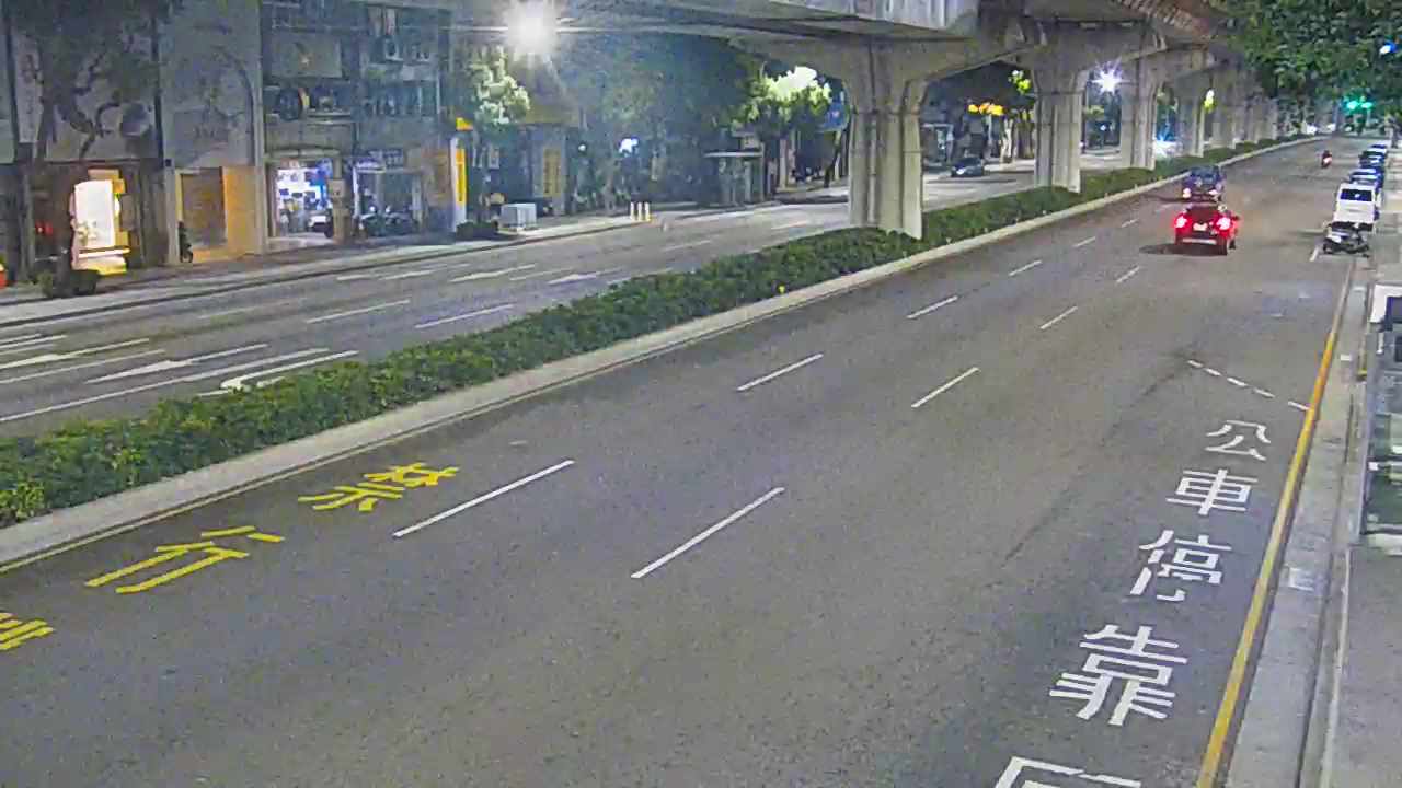 文心路/河南路(右側車流往中清路)