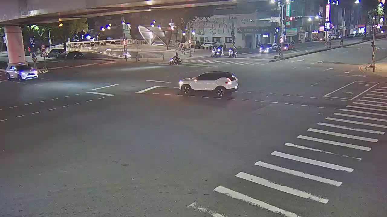 中清路/文心路(右側車流往進化北路)