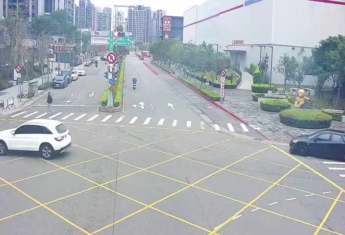 敦富路/南興北一街(右側車流往潭子)