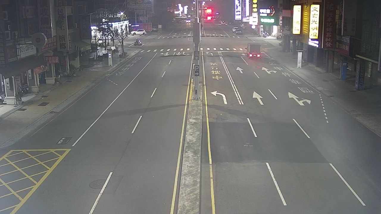 中清路/1386巷(右側車流往文心路)