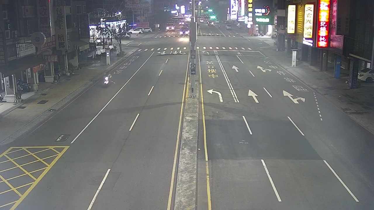 中清路/1386巷(右側車流往文心路)