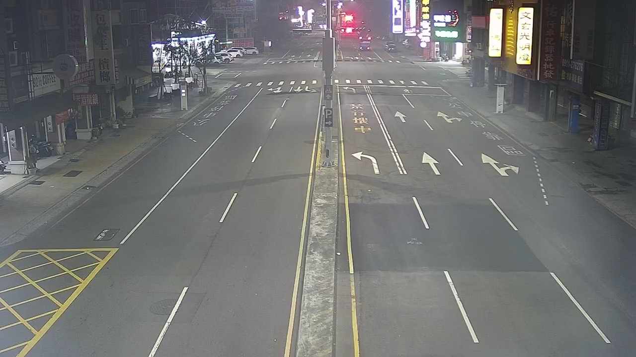 中清路/1386巷(右側車流往文心路)