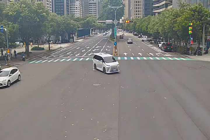 台中市道路 [07091]市政北七路/惠中路(右側車流往市政路),Shizheng N. 7th Rd/Huizhong Rd (Right side Traffic flow to Shizheng Rd) 距離880公尺