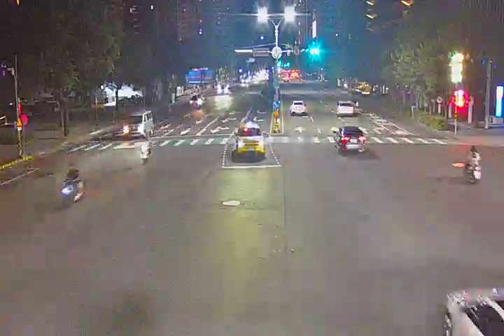 市政北七路/惠中路(右側車流往市政路)