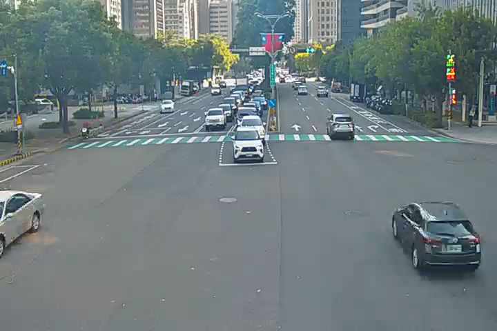 市政北七路/惠中路(右側車流往市政路)