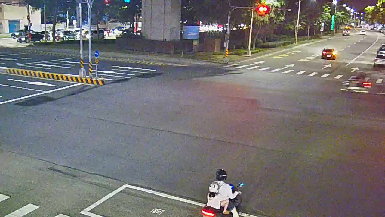 環中路/中山路(右側車流往崇德路)