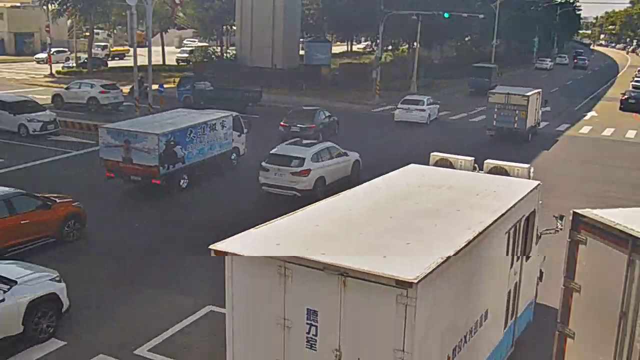 環中路/中山路(右側車流往崇德路)