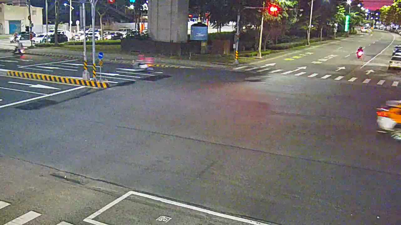 環中路/中山路(右側車流往崇德路)