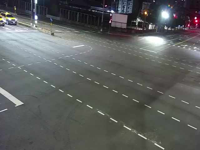 台灣大道/安和路(右側車流往朝馬路)