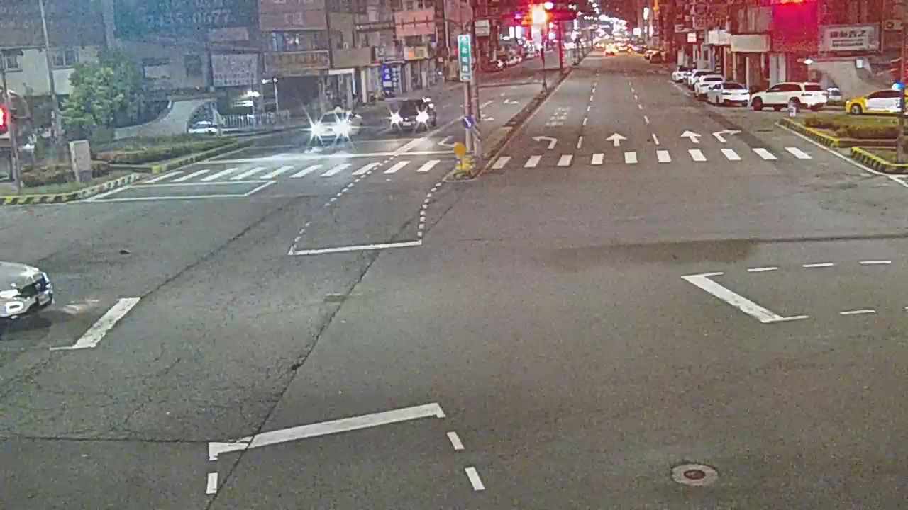 北屯路/進化北路(右側車流往文心路)