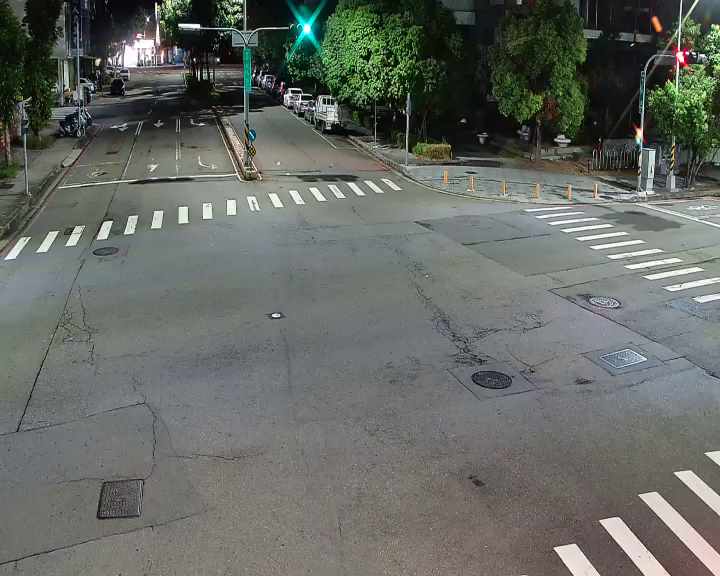 台中市道路 [07073]經貿七路/中平路(右側車流往中清路),Jingmao 7th Rd/Zhongping Rd (Right side Traffic flow to Zhongqing Rd) 距離478公尺